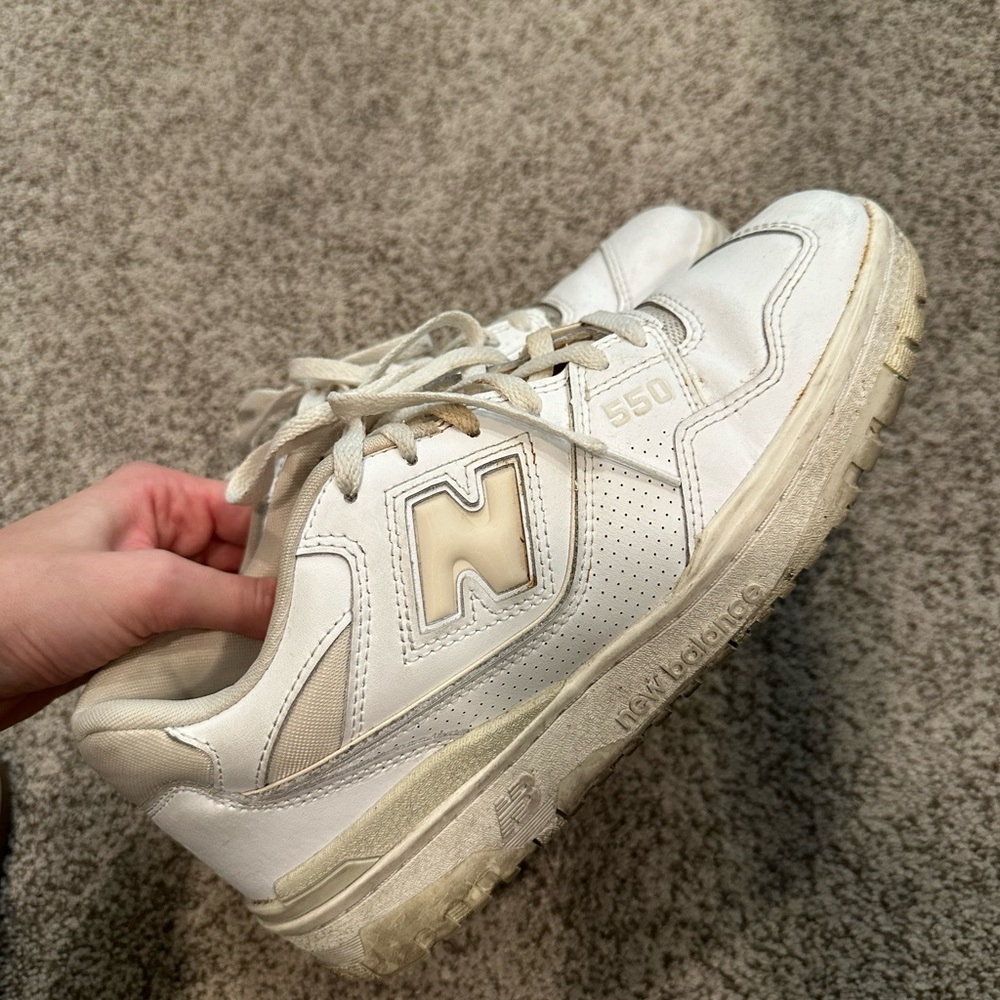 New Balance 550 White Sneakers